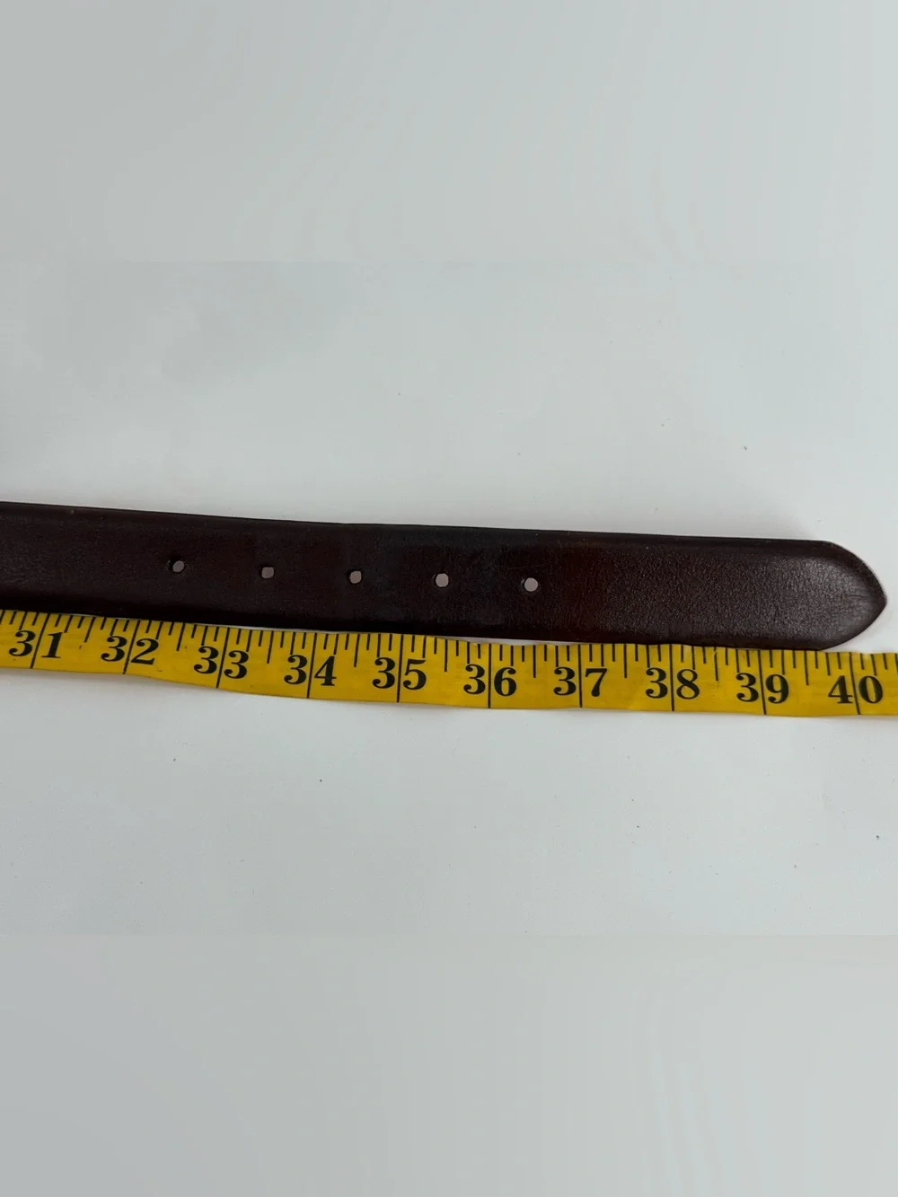 Classic Hand made in Italy Leather Belt 34